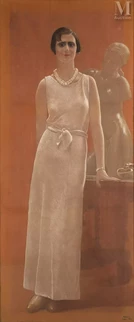 Portrait d’élégante