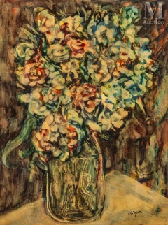 Bouquet de fleurs dans un vase