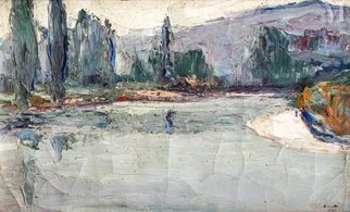 Paysage à la rivière