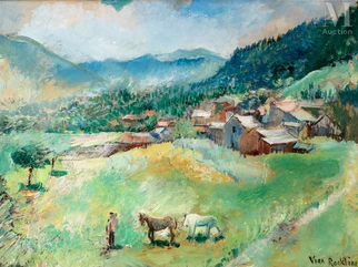 Les chevaux dans la vallée