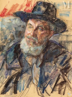 Portrait d'homme au chapeau