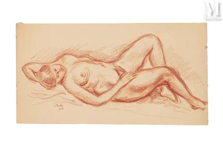 Nu de femme, couché