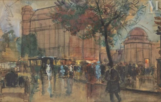 Scène de boulevard