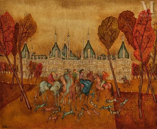 VARLAMICHIVILI Félix dit VARLA (Kutaisi 1903 - Paris 1986) — Chambord